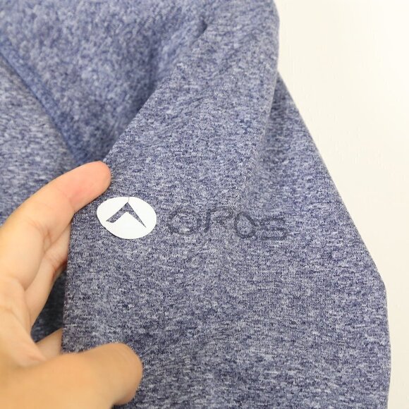 OROS Apparel Women's Explorer Quarter Zip in Celestial Heather Size Small - Picture 4 of 8